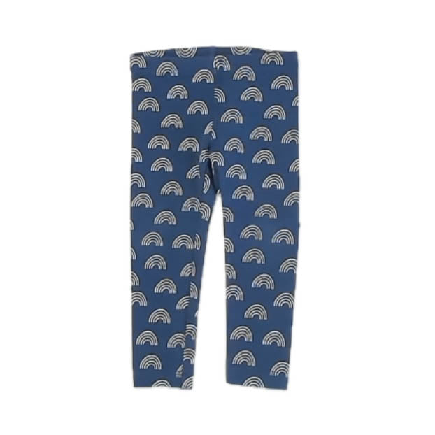 Tea Collection Girls Blue Rainbows Leggings Size: 18-24 Months Blue Rainbows