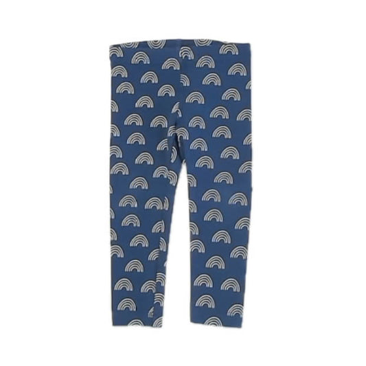 Tea Collection Girls Blue Rainbows Leggings Size: 18-24 Months Blue Rainbows