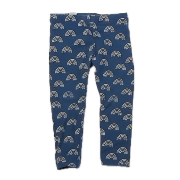 Tea Collection Girls Blue Rainbows Leggings Size: 18-24 Months Blue Rainbows