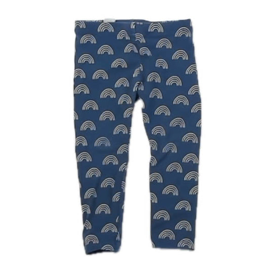 Tea Collection Girls Blue Rainbows Leggings Size: 18-24 Months Blue Rainbows