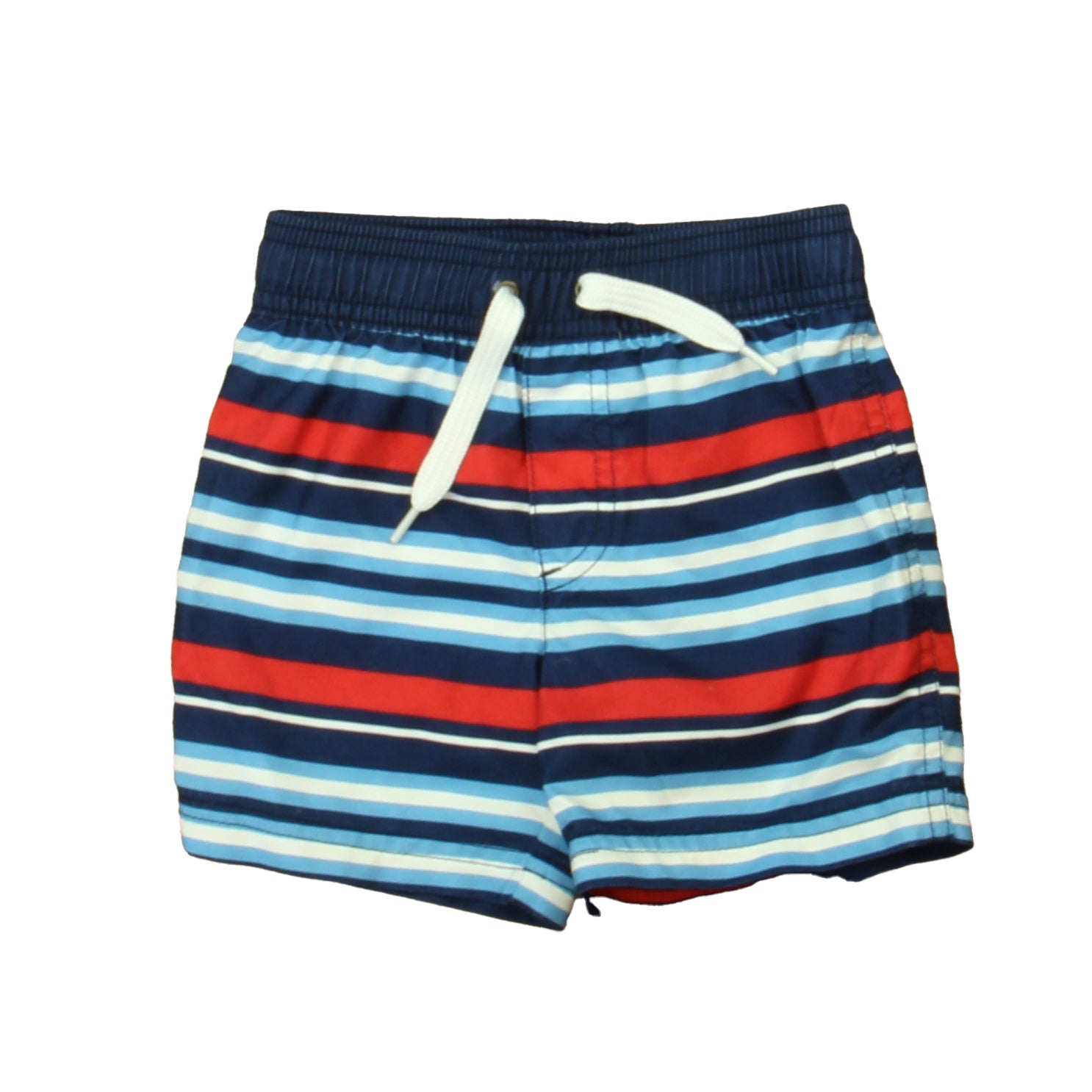 Carter's Boys Blue | Red Stripe Trunks Size: 18 Months Blue | Red Stripe