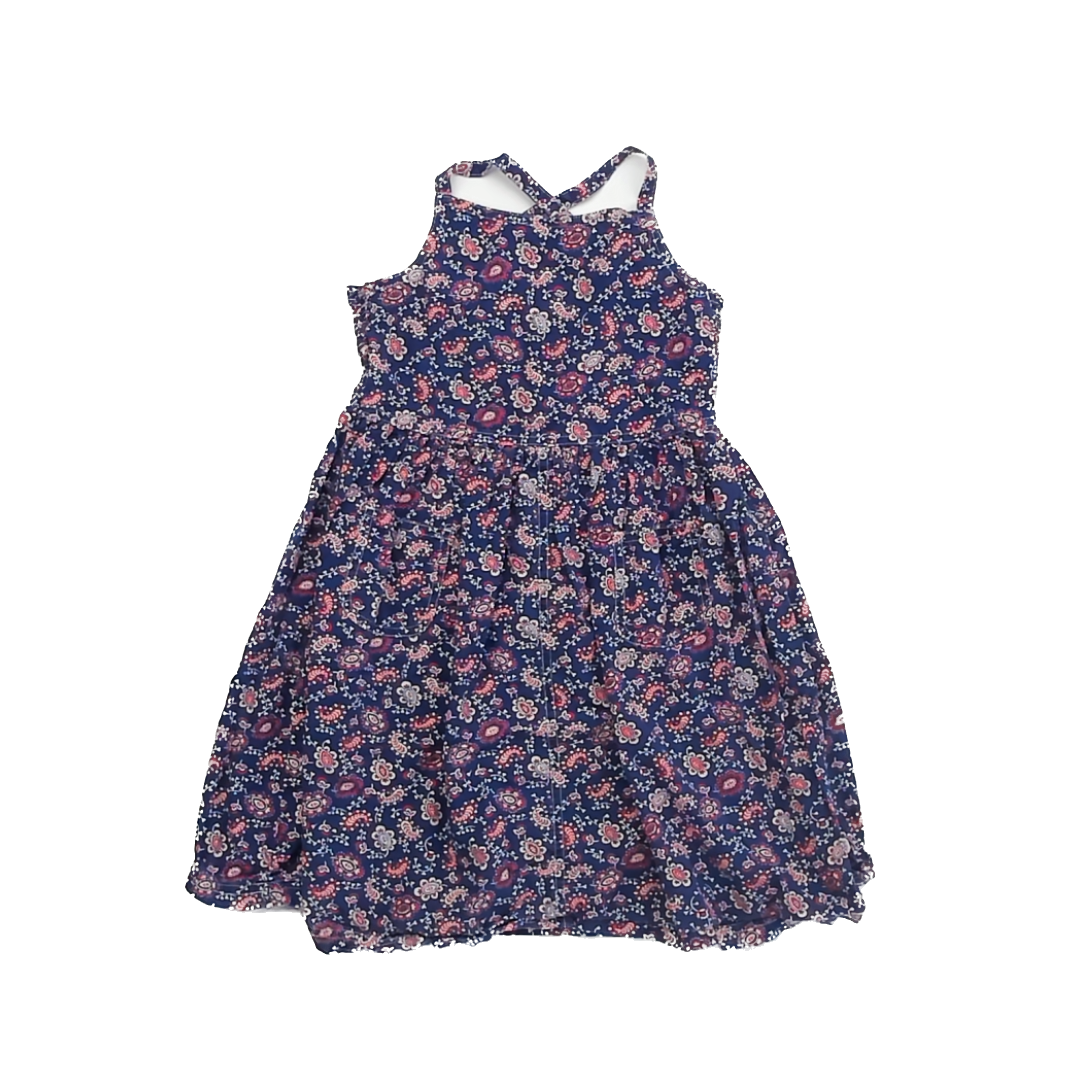 Gap Girls Blue | Red | White Sun Dress Size: 5T Blue | Red | White
