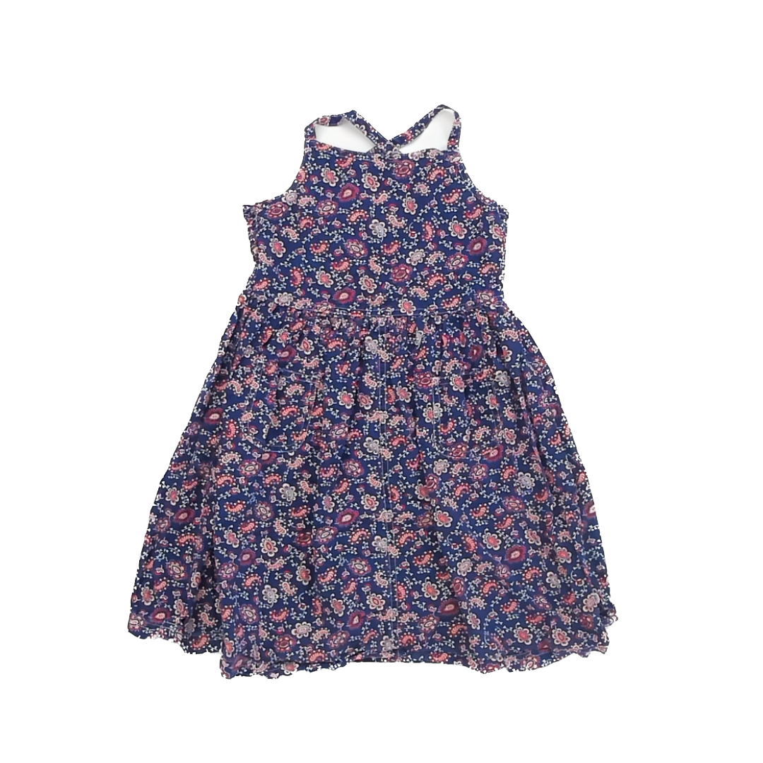 Gap Girls Blue | Red | White Sun Dress Size: 5T Blue | Red | White