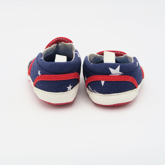 Gap Unisex Blue | Red Shoes Size: 0-3 Months Blue | Red