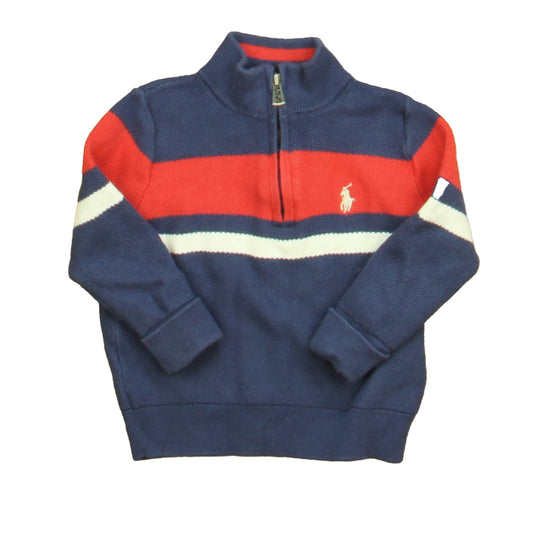 Ralph Lauren Boys Blue | Red Long Sleeve Shirt Size: 12 Months Blue | Red
