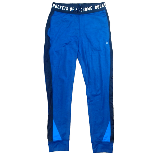 Rockets Of Awesome Boys Blue | ROA Waistband Casual Pants Size: 5T - 12 Years Blue | ROA Waistband