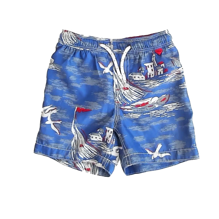 Gap Boys Blue Sailboats Trunks Size: 18-24 Months Blue Sailboats