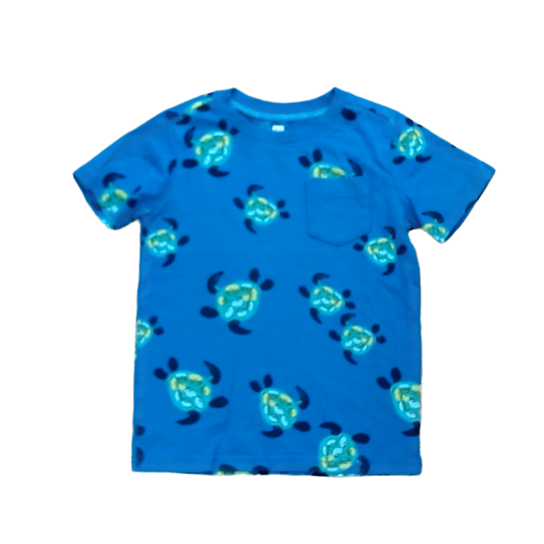 Tea Collection Boys Blue | Sea Turtles Shirt Size: 5T Blue | Sea Turtles