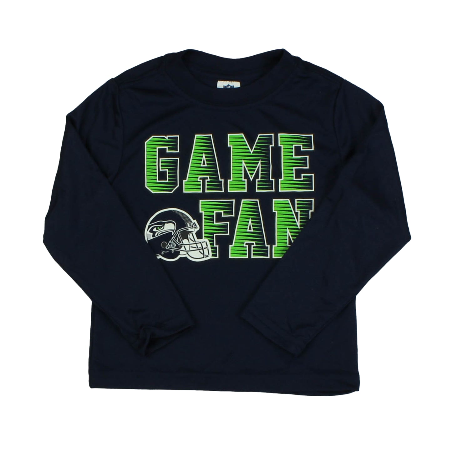 NFL Boys Blue | Seattle Seahawks Long Sleeve T-Shirt Size: 2T Blue | Seattle Seahawks