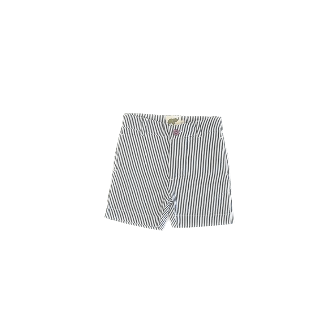 Monica & Andy Boys Blue seersucker Shorts Size: 3T Blue seersucker