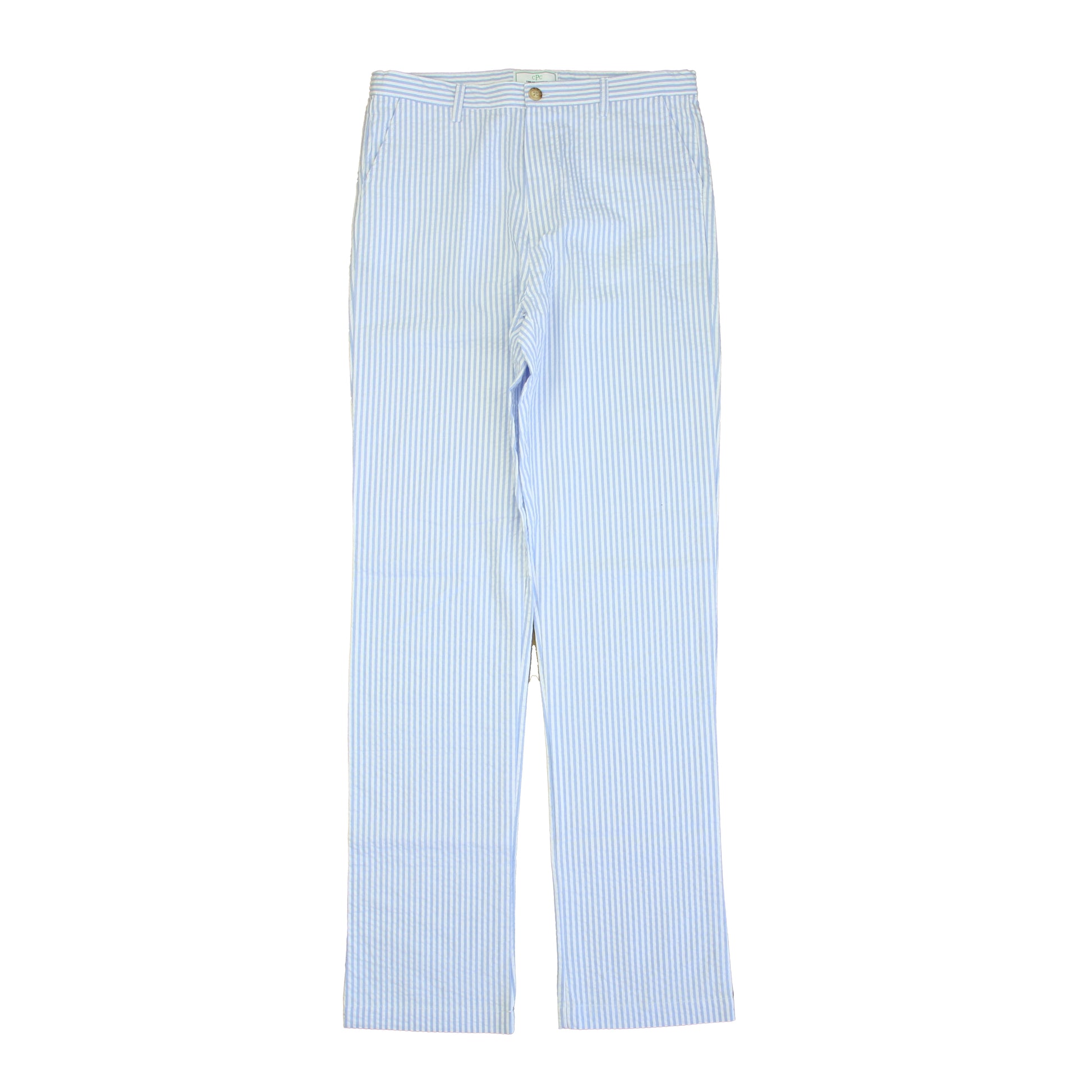 Classic Prep Boys Blue Seersucker Pants Size: 2-5T Blue Seersucker
