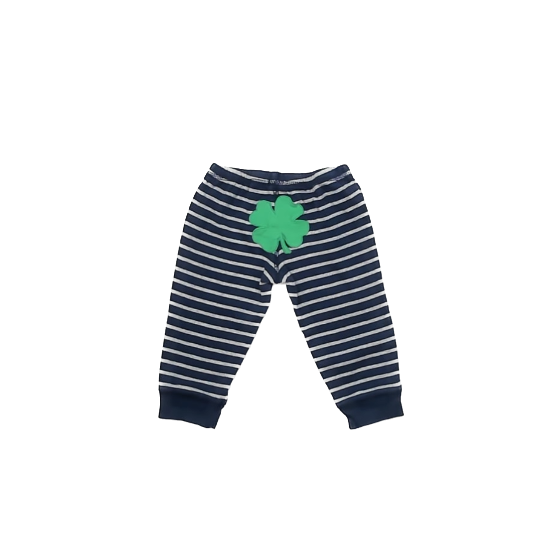 Carter's Boys Blue | Shamrock Leggings Size: 12 Months Blue | Shamrock