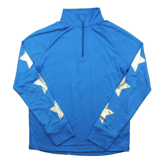 Rockets Of Awesome Girls Blue | Silver | Stars Long Sleeve Shirt Size: 14 Years Blue | Silver | Stars