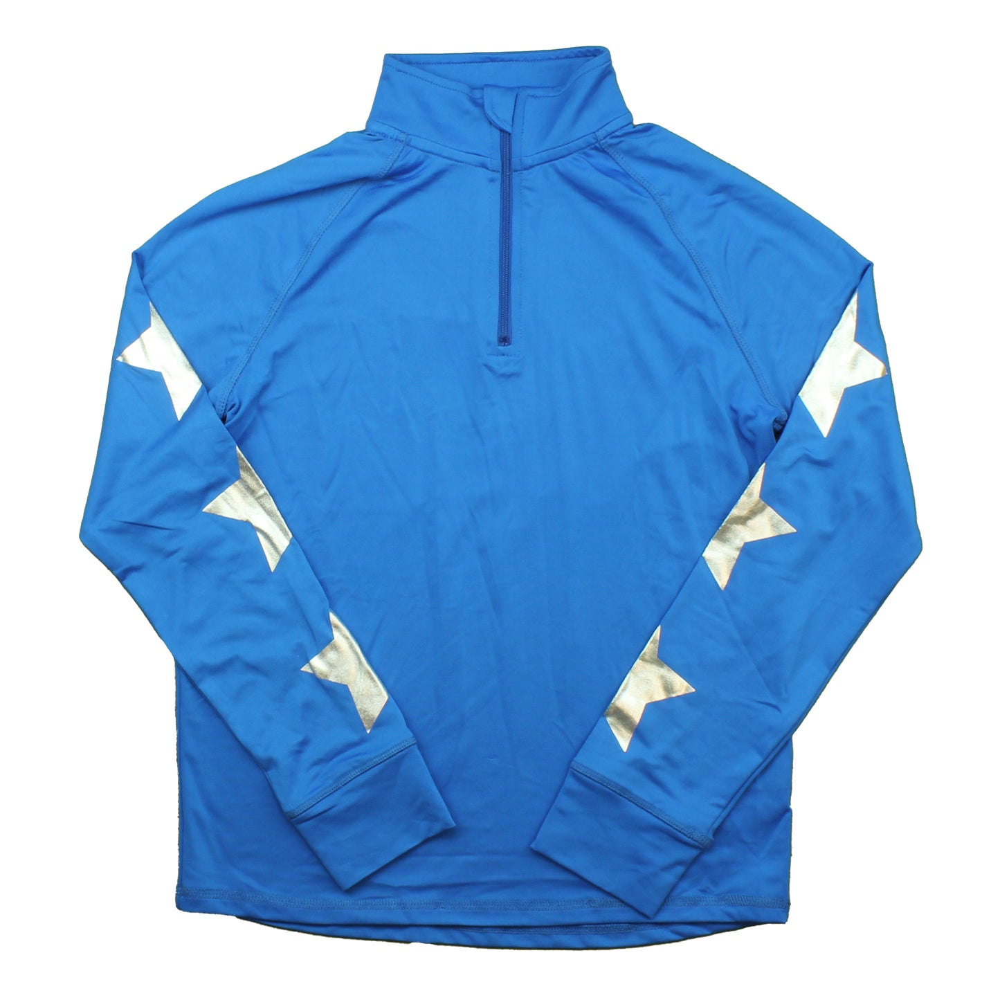 Rockets Of Awesome Girls Blue | Silver | Stars Long Sleeve Shirt Size: 14 Years Blue | Silver | Stars