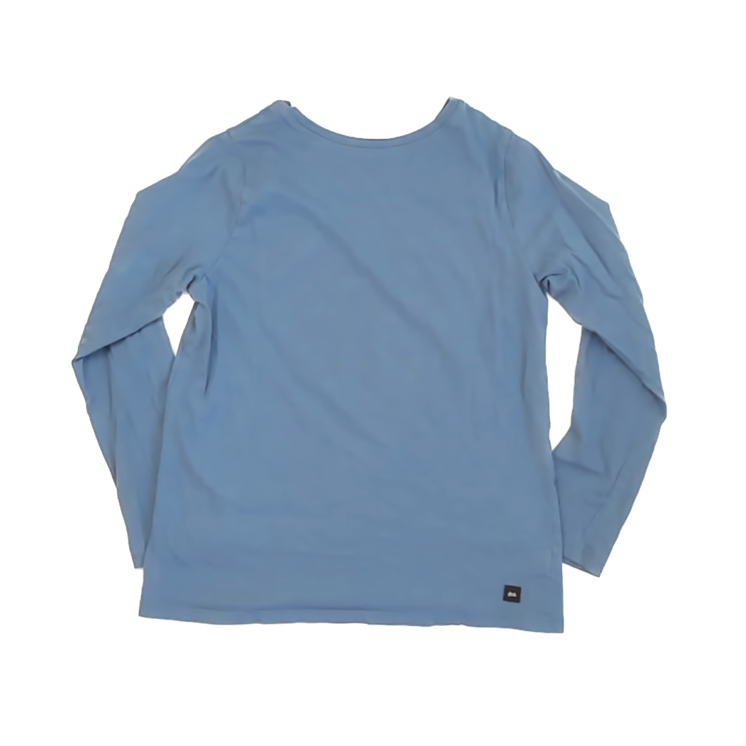 Tea Collection Girls Blue | Snail Long Sleeve Shirt Size: 12 Years Blue | Snail