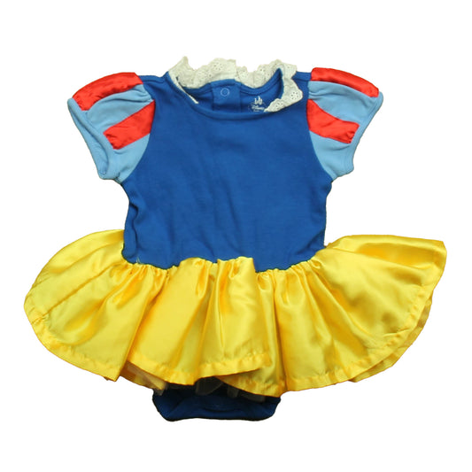 Disney Girls Blue Snow White Dress Size: 9 Months Blue Snow White