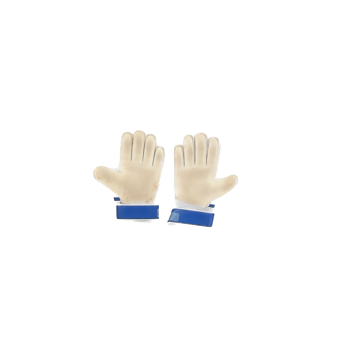 Brava Boys Blue Soccer Goalie Gloves Size: Size 7 Blue Soccer Goalie