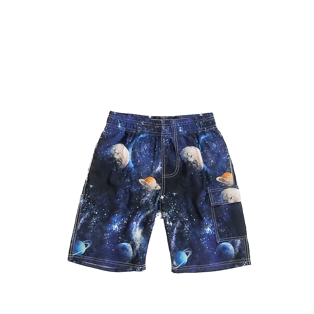 Unknown Boys Blue | Space 1-piece Swimsuit Size: 7/8* Blue | Space