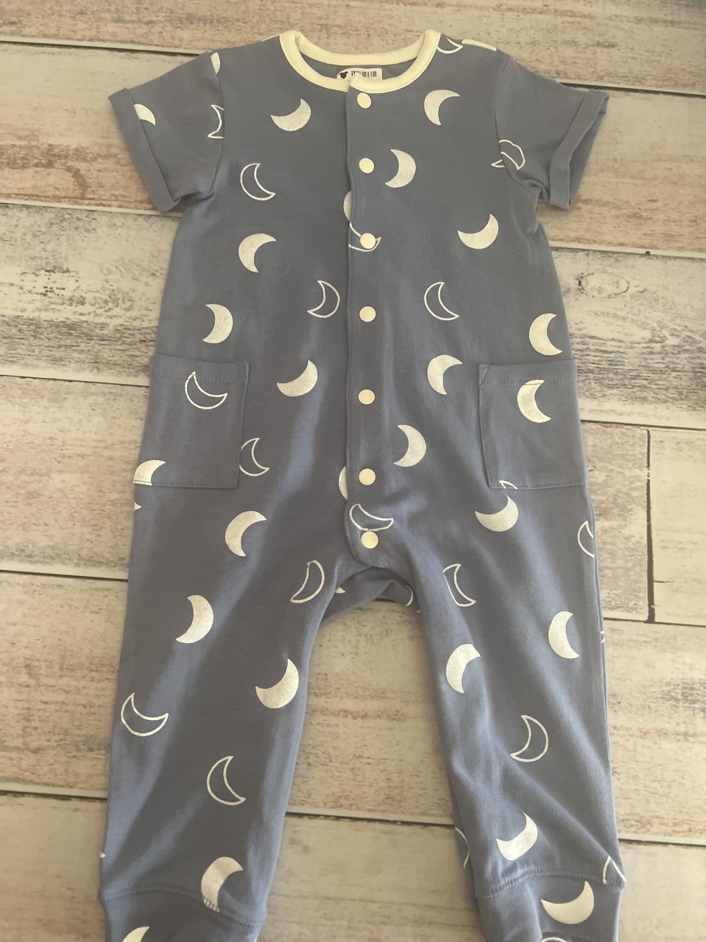 Focus Boys Blue | Space Romper Size: 9 months Blue | Space