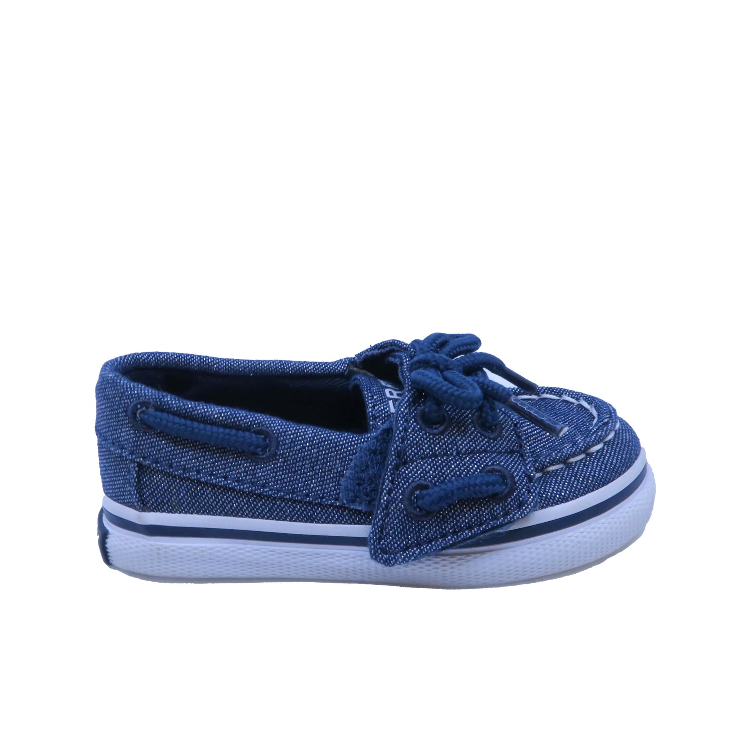 Sperry Girls Blue Sparkle Shoes Size: 5 Toddler Blue Sparkle