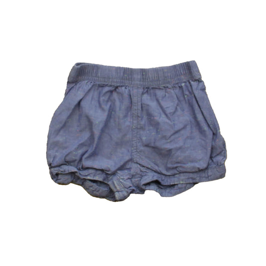 Tea Collection Girls Blue Speckled Shorts Size: 18-24 Months Blue Speckled