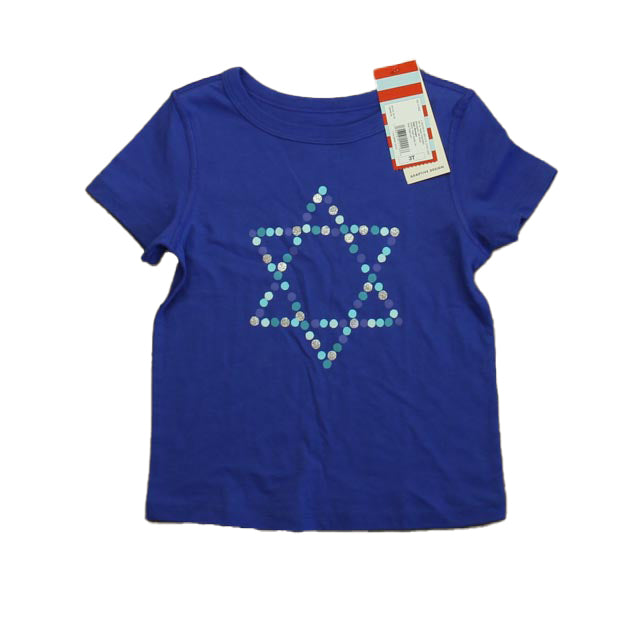 Cat & Jack Boys Blue Star T-Shirt Size: 3T Blue Star