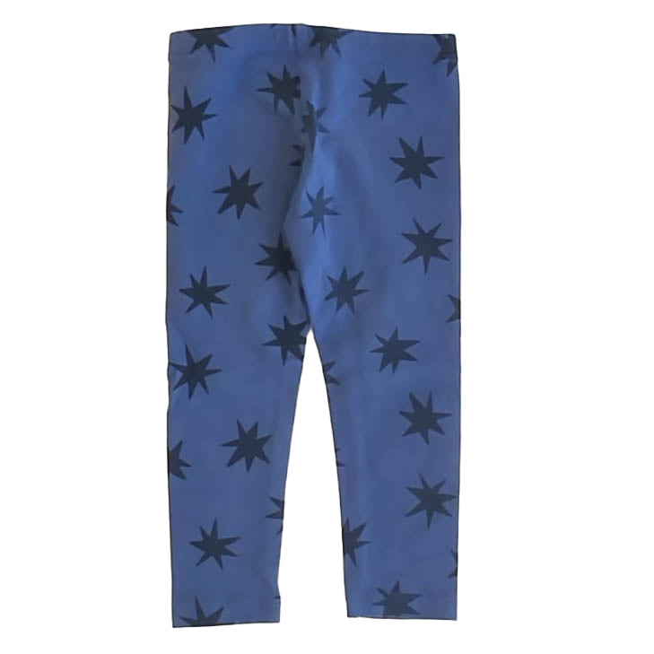 Tea Collection Girls Blue Stars Leggings Size: 3T Blue Stars
