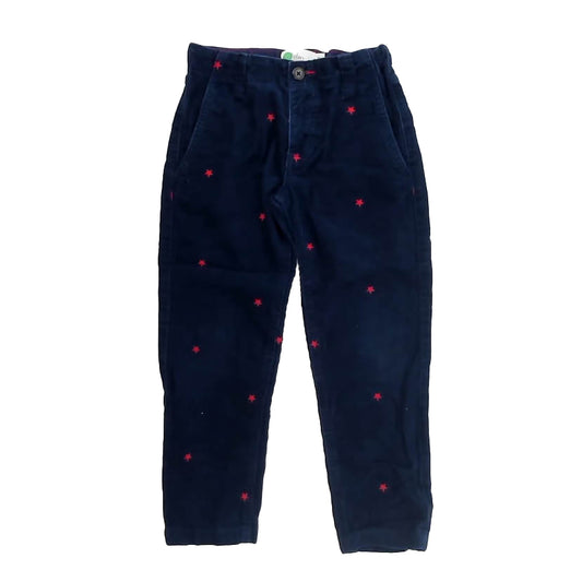 Boden Boys Blue Stars Corduroy Pants Size: 5T Blue Stars