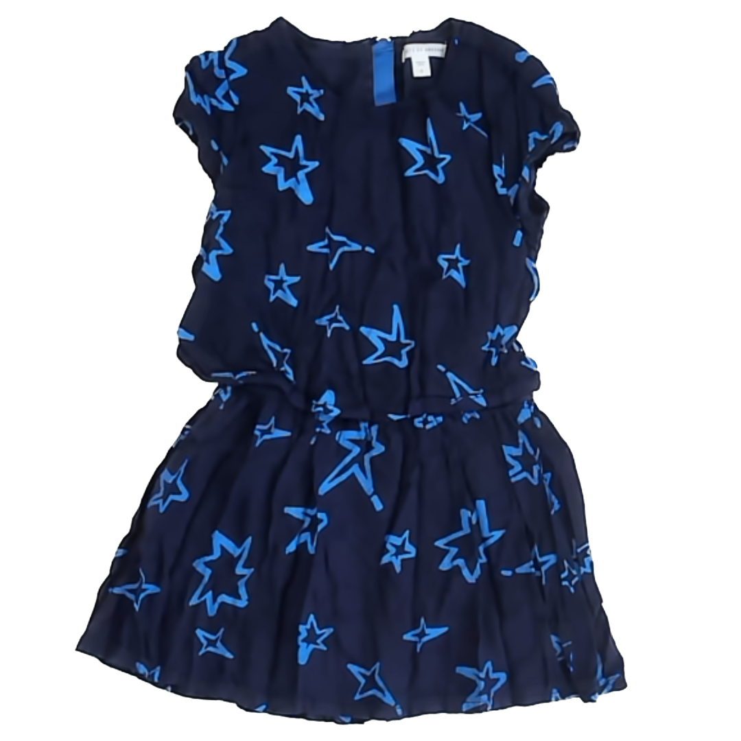 Rockets Of Awesome Girls Blue Stars Dress Size: 4T Blue Stars