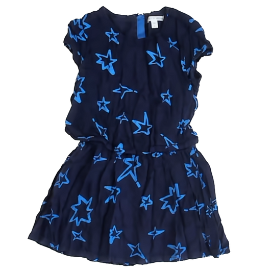 Rockets Of Awesome Girls Blue Stars Dress Size: 4T Blue Stars