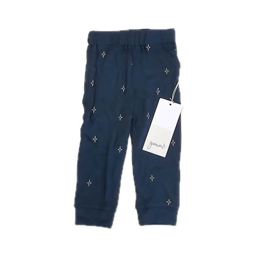 Goumi Boys Blue Stars Leggings Size: 6-12 Months Blue Stars