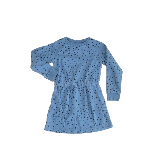 Primary Girls Blue | Stars Dress Size: 6-7 Years Blue | Stars