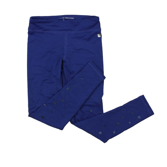 Rockets Of Awesome Girls Blue | Stars Leggings Size: 8 Years Blue | Stars