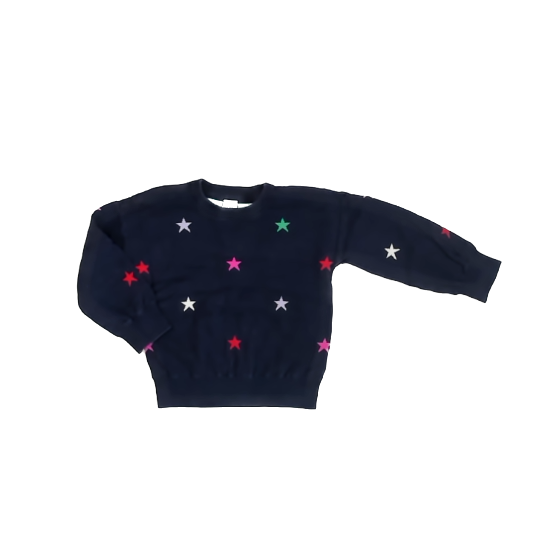 Gap Girls Blue | Stars Sweater Size: 4T Blue | Stars