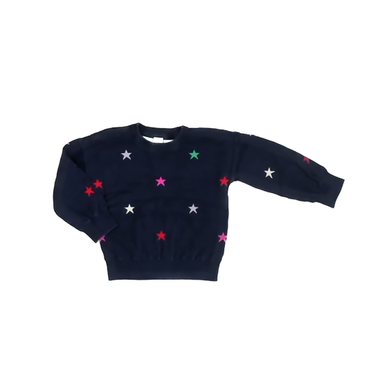 Gap Girls Blue | Stars Sweater Size: 4T Blue | Stars