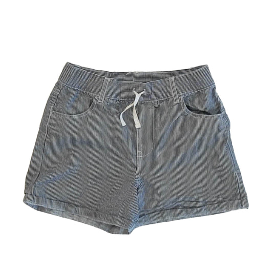 Tea Collection Girls Blue Stripe Shorts Size: 14 Years Blue Stripe
