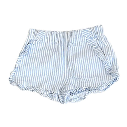 Crewcuts Girls Blue Stripe Shorts Size: 5T Blue Stripe