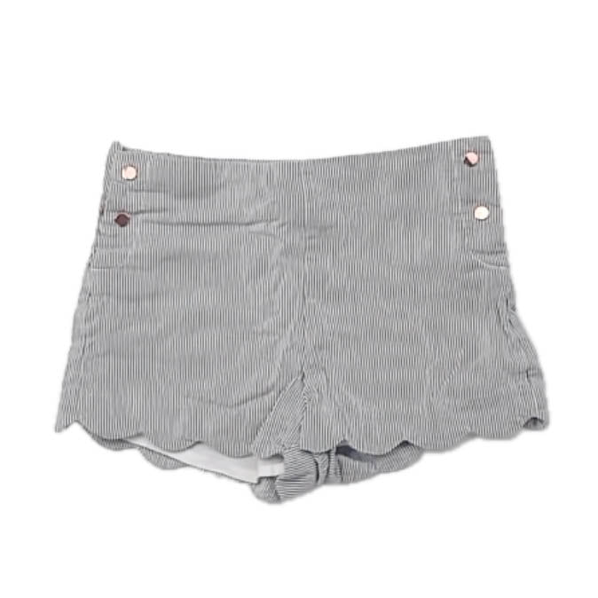 Jacadi Girls Blue Stripe Shorts Size: 5T Blue Stripe
