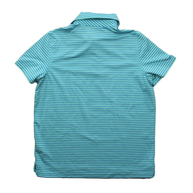 Vineyard Vines Boys Blue Stripe Polo Shirt Size: 12-14 Years