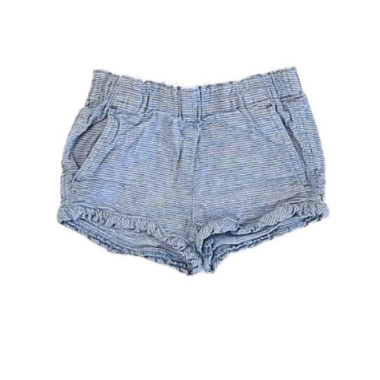 Crewcuts Girls Blue Stripe Shorts Size: 4T Blue Stripe