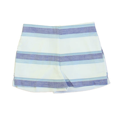 Classic Prep Girls Blue Stripe Shorts Size: 6 Years Blue Stripe
