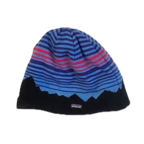 Patagonia Boys Blue Stripe Winter Hat Size: 6-8 Years Blue Stripe