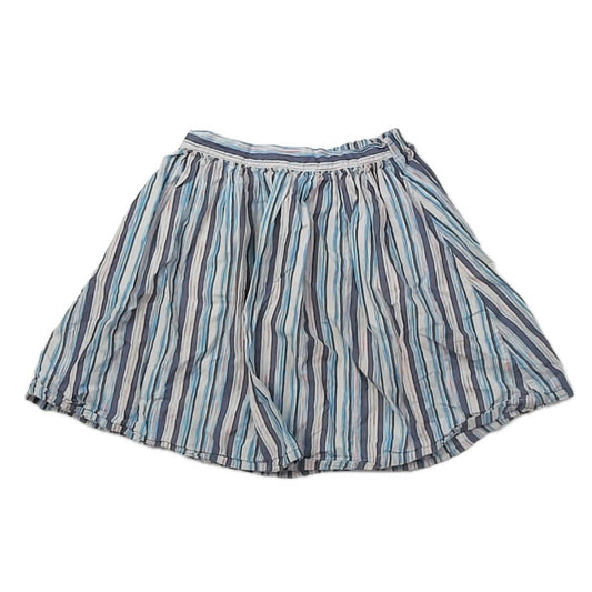 Tea Girls Blue Stripe Skirt Size: 6 Years Blue Stripe