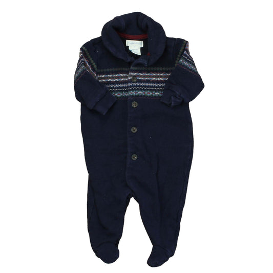 Ralph Lauren Boys Blue | Stripes Long Sleeve Outfit Size: 3 Months Blue | Stripes