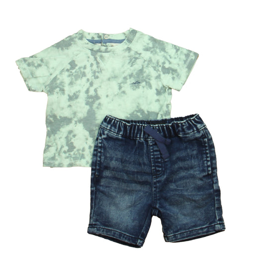 7 for all Mankind Boys Blue Tie Dye | Denim Apparel Sets Size: 18 Months