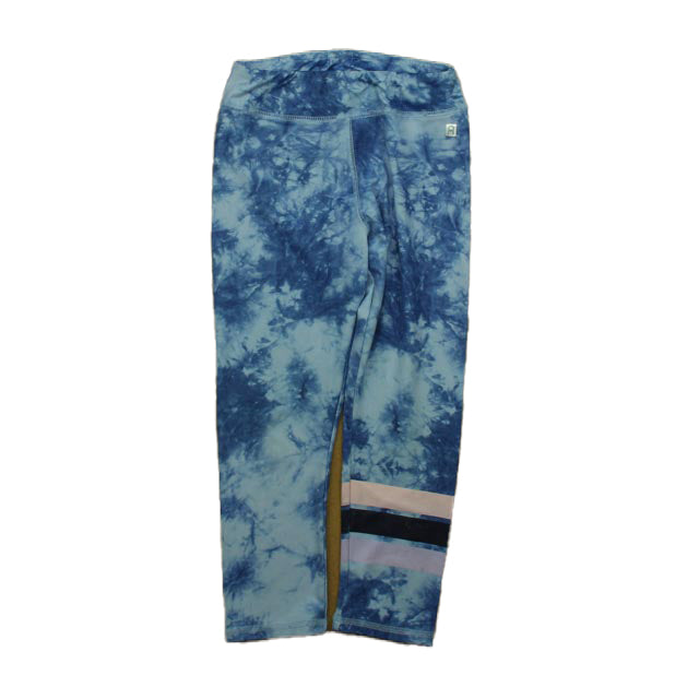 Rockets Of Awesome Girls Blue Tie Dye Athletic Pants Size: 8 Years