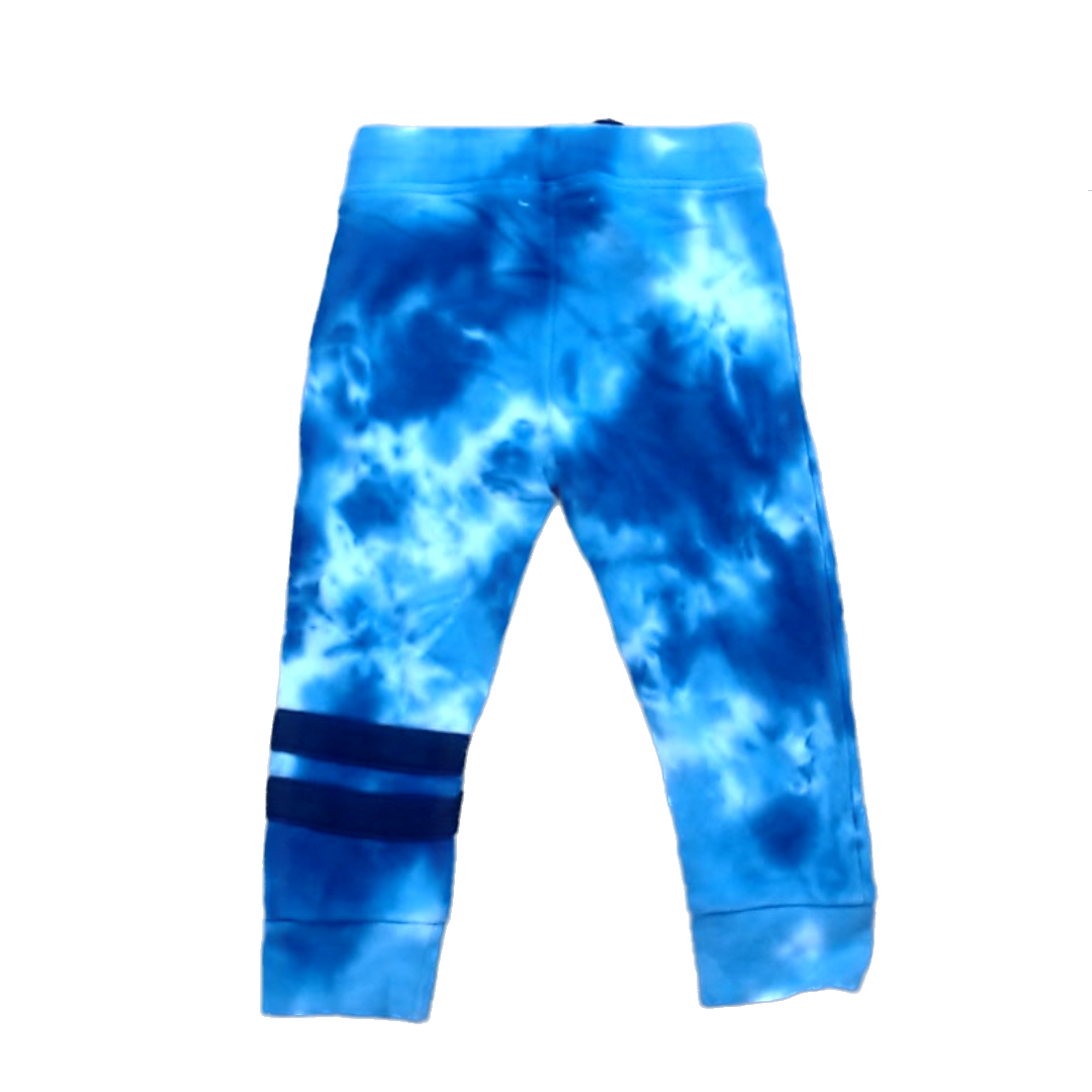Rockets Of Awesome Girls Blue | Tie Dye Casual Pants Size: 3T Blue | Tie Dye