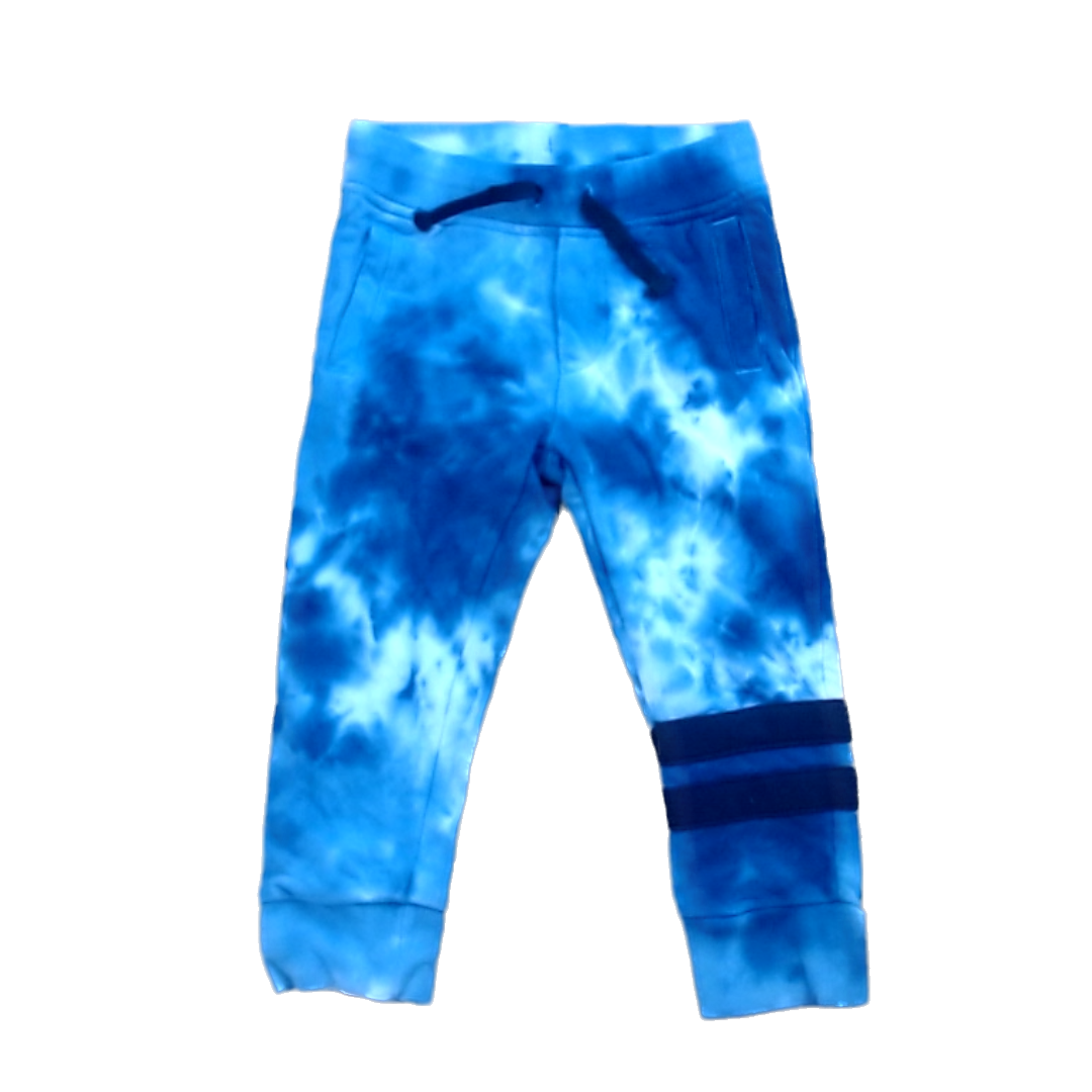 Rockets Of Awesome Girls Blue | Tie Dye Casual Pants Size: 3T Blue | Tie Dye