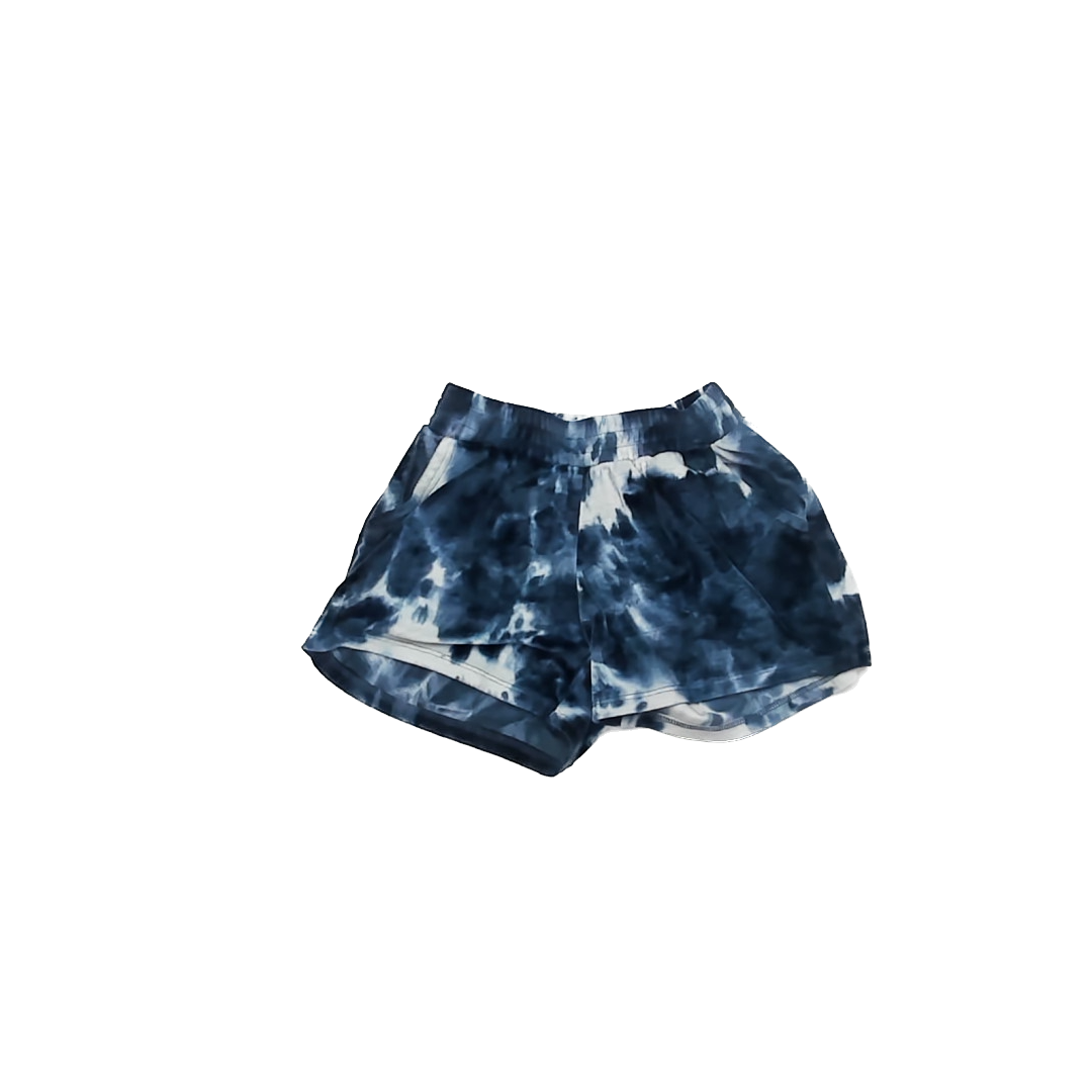 NB Girls Blue Tie Dye Shorts Size: 7-8 Years Blue Tie Dye