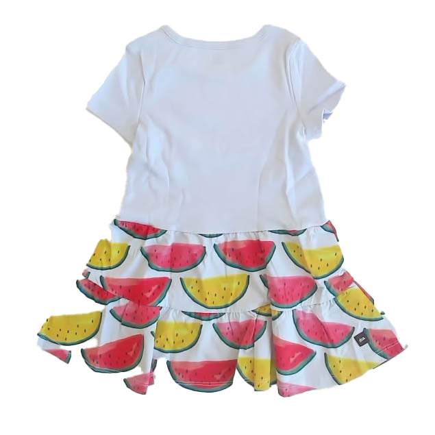 Tea Collection Girls Blue Tier Skirted Twirl Dress Size: 2T Blue Tier Skirted Twirl